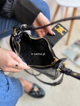 Czarna Torebka Damska na...